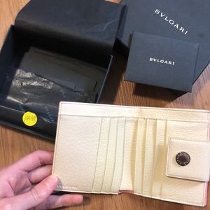 BVLGARI Pink Wallet